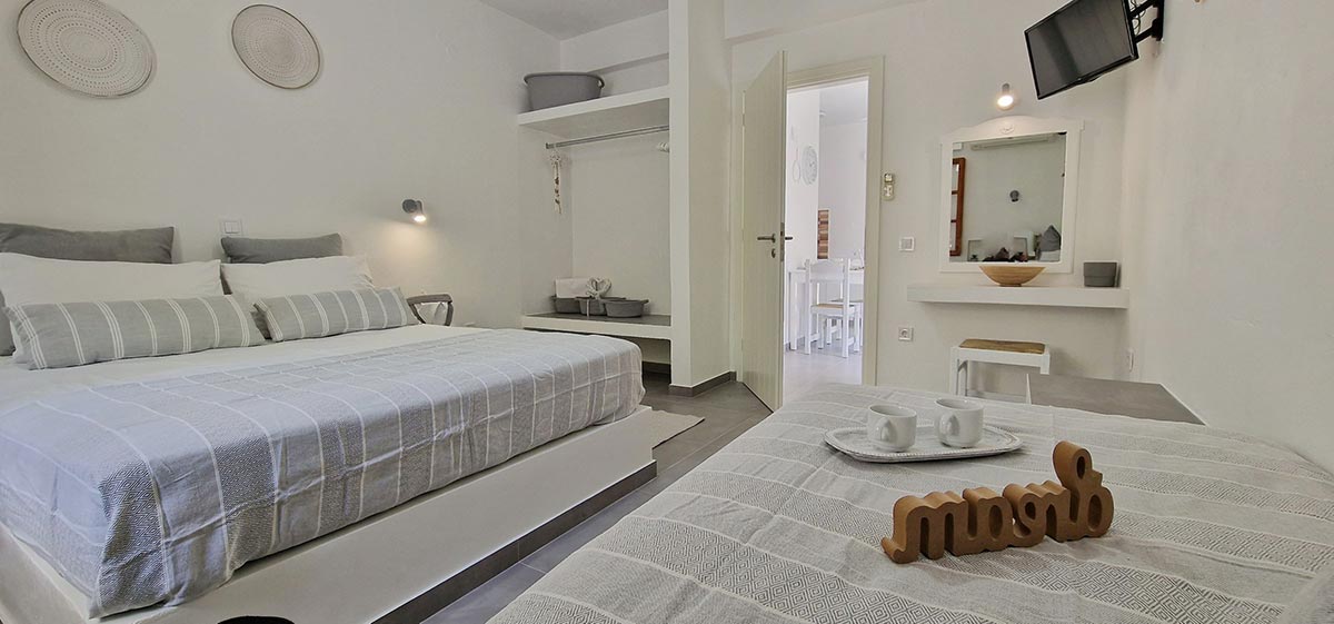 Chambres à louer Foskolos à Kamares - Sifnos