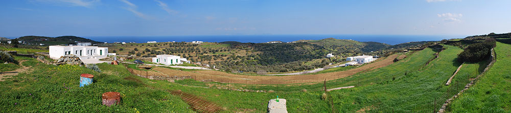 Plot with house, with sea view for sale, in Exabela