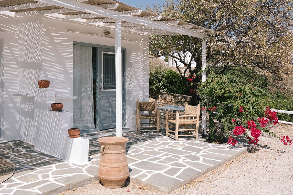 Les suites Nissos dans le beau village d'Apollonia