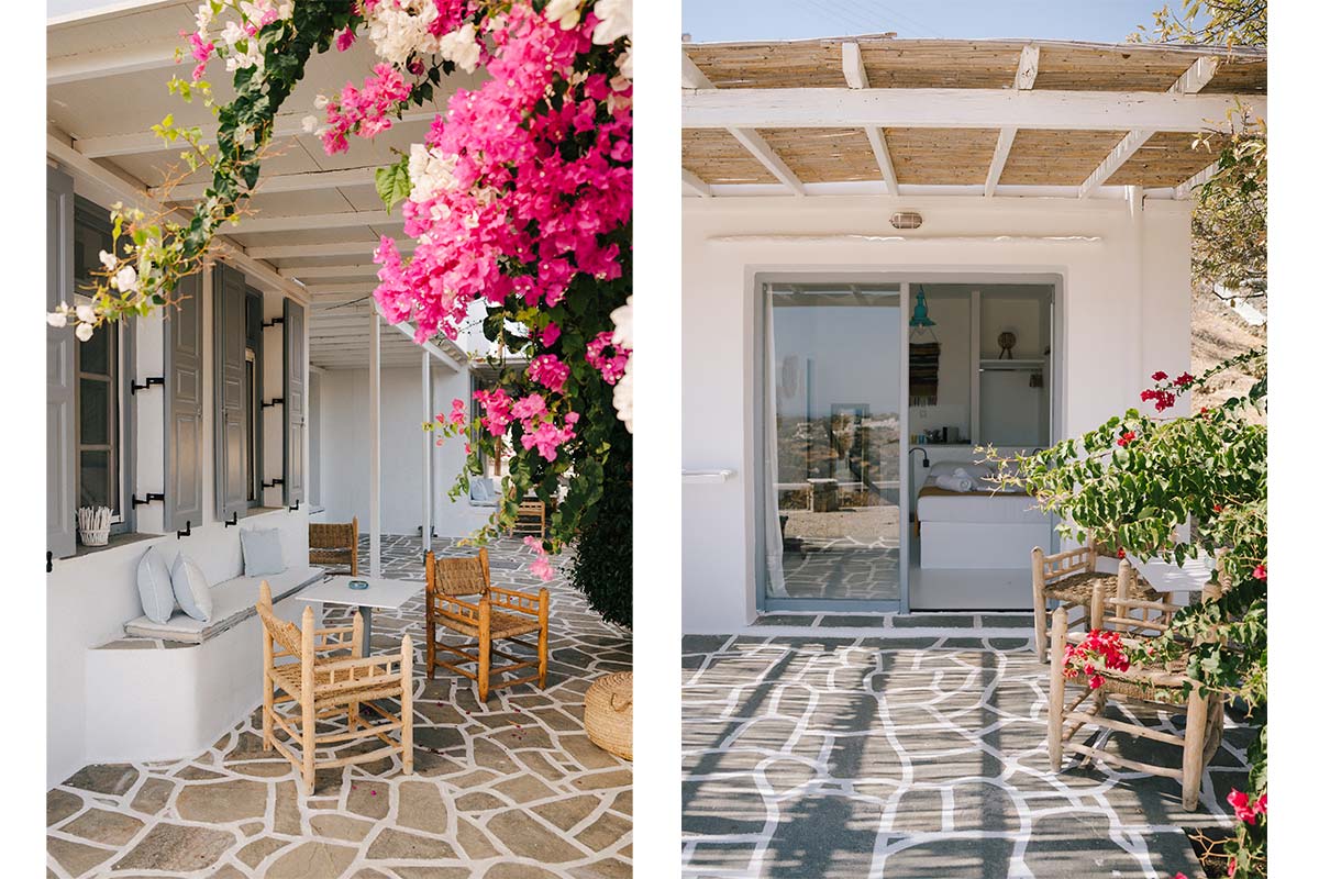 Les suites Nissos dans le beau village d'Apollonia