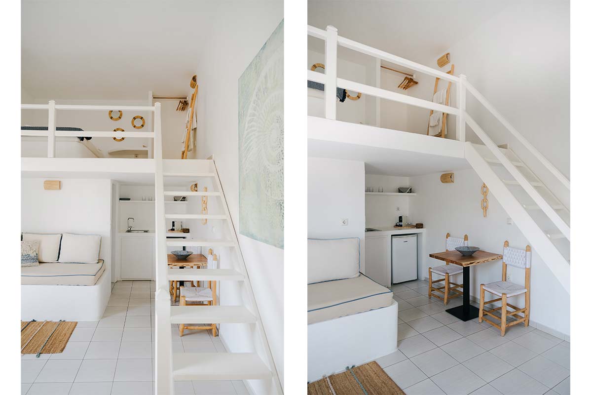 Les suites Nissos dans le beau village d'Apollonia