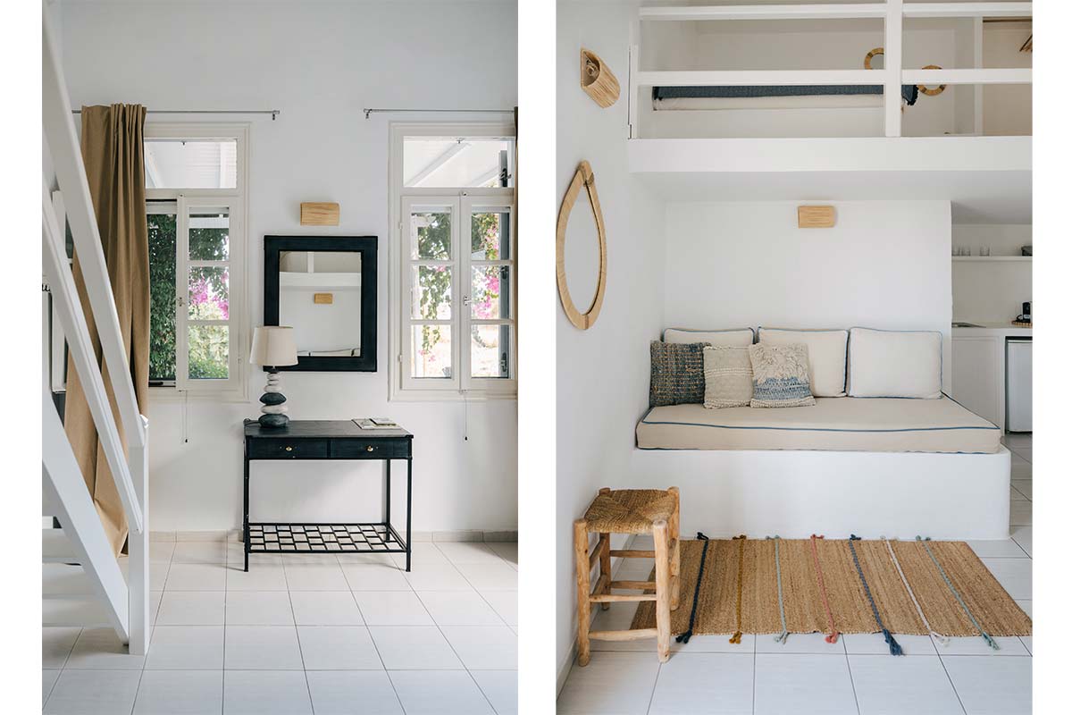 Les suites Nissos dans le beau village d'Apollonia