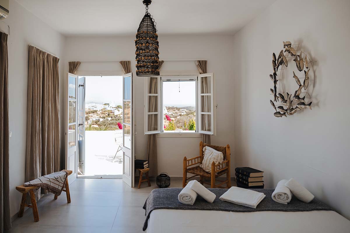 Les suites Nissos dans le beau village d'Apollonia