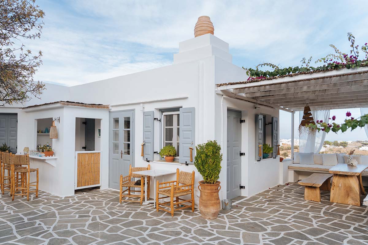 Les suites Nissos dans le beau village d'Apollonia