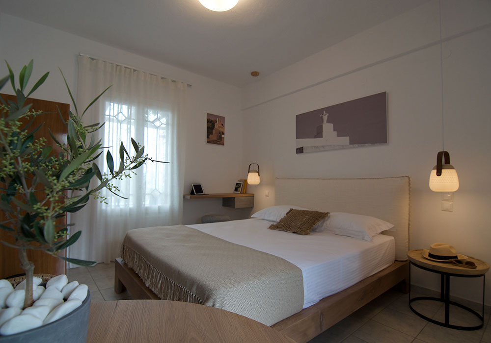 Les chambres et appartements Nikoleta au centre d'Apollonia