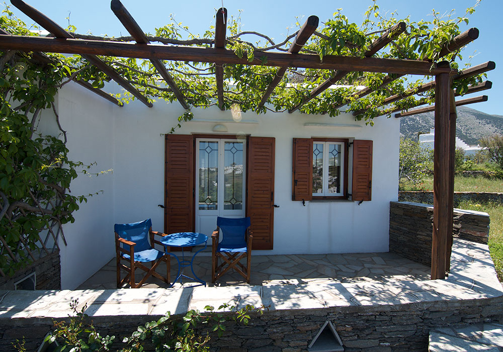 Les chambres et appartements Nikoleta au centre d'Apollonia