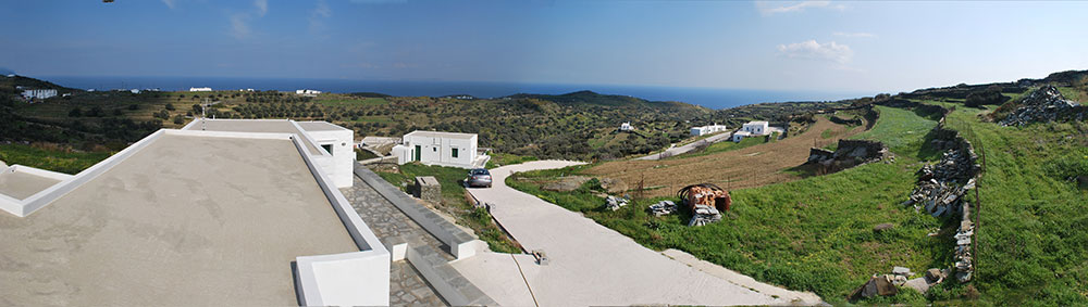 Plot with house, with sea view for sale, in Exabela